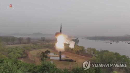 북한이 공개한 화성포-18형 미사일. (출처: 연합뉴스)