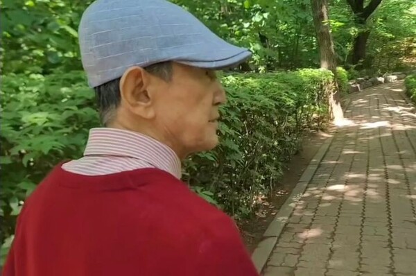 차수웅 전 우성해운 회장 생전 당시 모습.(출처: 차인표 인스타그램 캡처)