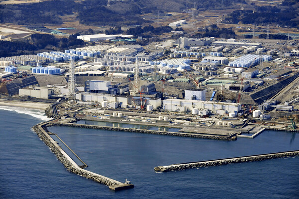 일본 동북부 후쿠시마현에 있는 후쿠시마 제1 원자력 발전소의 모습. (AP/뉴시스)