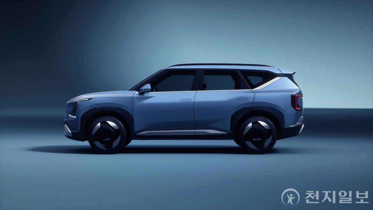 기아 준중형 전동화 SUV ‘EV5’. (제공: 기아) ⓒ천지일보 2023.08.25.