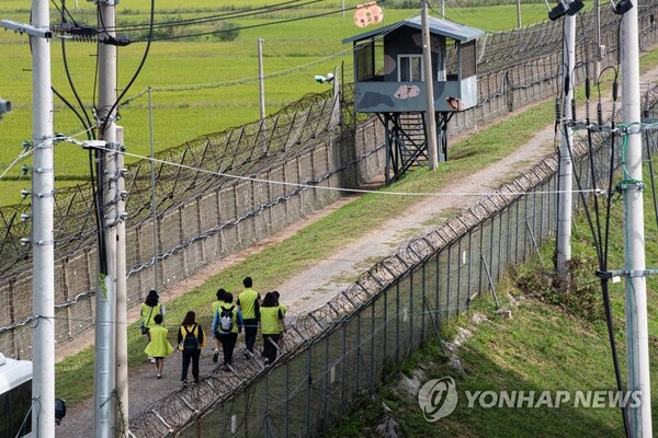 파주시 'DMZ 평화의 길' (출처: 연합뉴스)