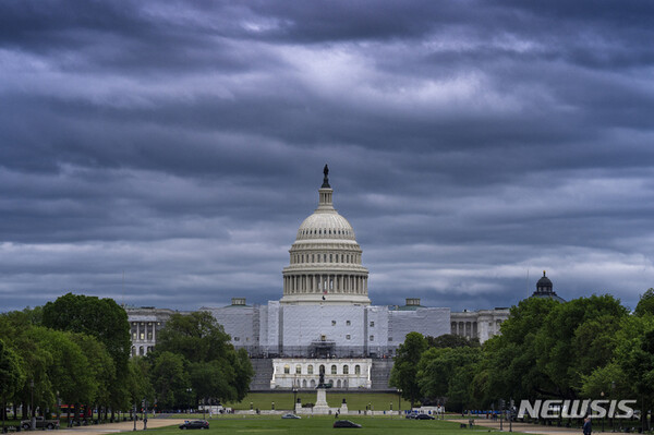 미국 워싱턴 국회의사당 모습. (AP/뉴시스)