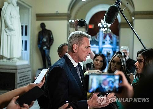 사진은 케빈 매카시 미 하원의장 (출처: AFP, 연합뉴스)