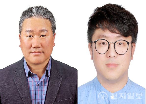 (왼쪽부터) 윤희신, 유석훈 (제공: 한국기술교육대학교)ⓒ천지일보 2023.10.04.