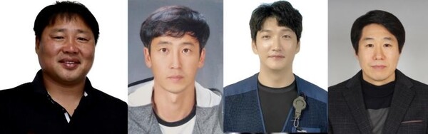 ‘LG 의인상’ 받은 이동욱·임범식·류민우·신윤곤씨. (제공: LG) ⓒ천지일보 2023.10.06.