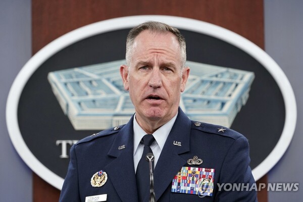 팻 라이더 美 국방부 대변인. (출처: 연합뉴스)