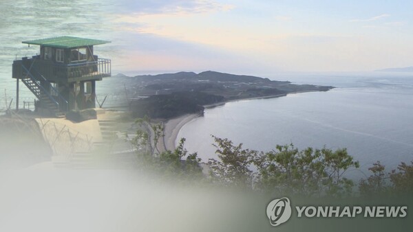 "북한서 신원 불명 4명 동해 속초서 귀순 의사 표시" (CG) (출처: 연합뉴스)