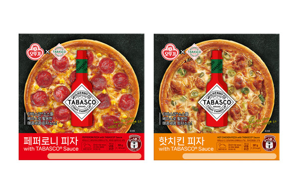 ‘타바스코 피자’ 2종. (제공: 오뚜기)