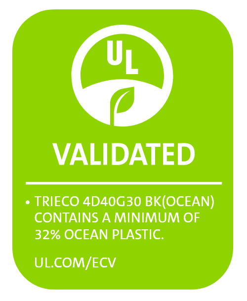 삼양사가 최근 폐어망을 재활용한 플라스틱(나일론) 소재 ‘트리에코 4D(TRIECO 4D)’ 9종이 국제 시험·인증기관인 유엘솔루션즈(UL Solutions)로부터 해양 플라스틱 재활용 글로벌 인증 ‘ECV Ocean Plastic(2809-3)’을 획득했다고 14일 밝혔다. (제공: 삼양그룹)