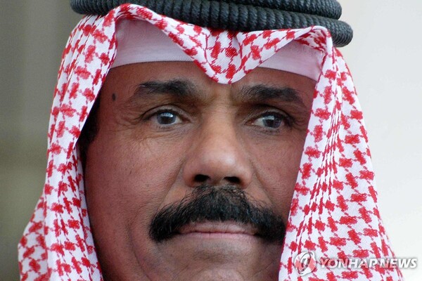 왕세제 시절의 셰이크 나와프 알아흐마드 알자베르 알사바 쿠웨이트 군주. (출처: 연합뉴스)