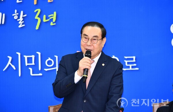 김영규 전남 여수시의장. (제공: 여수시의회) ⓒ천지일보 2023.12.31.