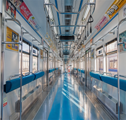 서울지하철 4호선 1개 편성 1개 칸 시범열차 (제공: 서울시)