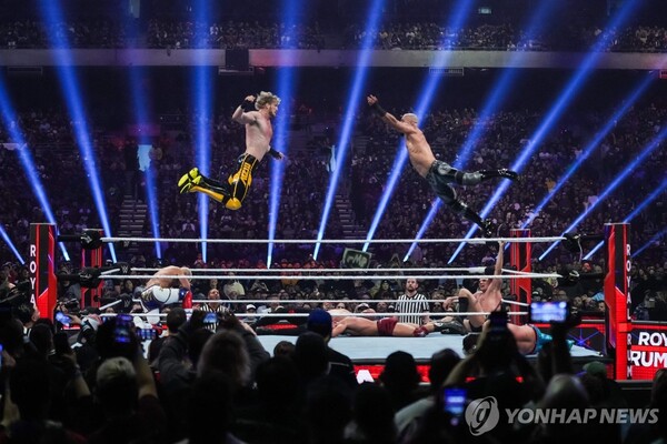 WWE 프로레슬링 (출처: AFP, 연합뉴스)