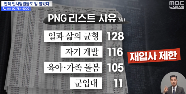 지난 19일 MBC 뉴스데스크 보도 캡처. (제공: 쿠팡)