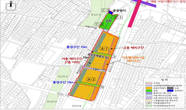 '송파구 풍납동 483-10번지 모아타운' 관리계획(안) (제공: 서울시)