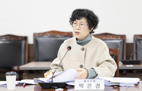 박은경 의원의 모습. (제공: 안산시의회) ⓒ천지일보 2024.03.15.