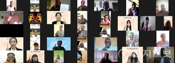 케냐 평화교사 수료식 전체사진. (제공: HWPL) ⓒ천지일보 2024.03.19.