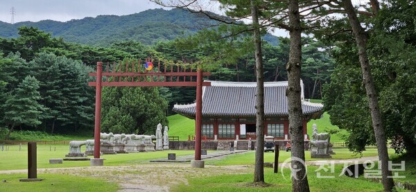 홍릉 전경 (제공: 이의준 왕릉답사가) ⓒ천지일보 2024.08.28.