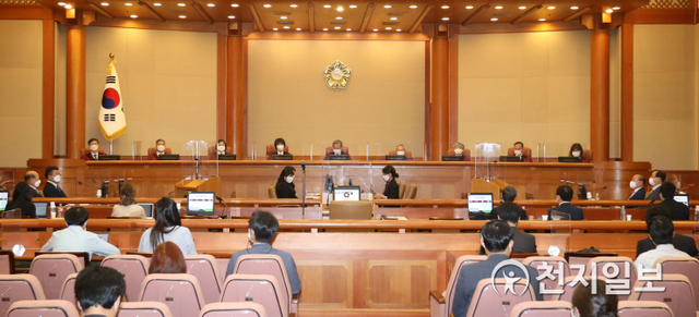 [천지일보=남승우 기자] 서울 종로구 헌법재판소. ⓒ천지일보DB