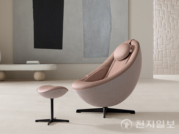 코웨이 비렉스 페블체어. (제공: 코웨이) ⓒ천지일보 2024.10.29.