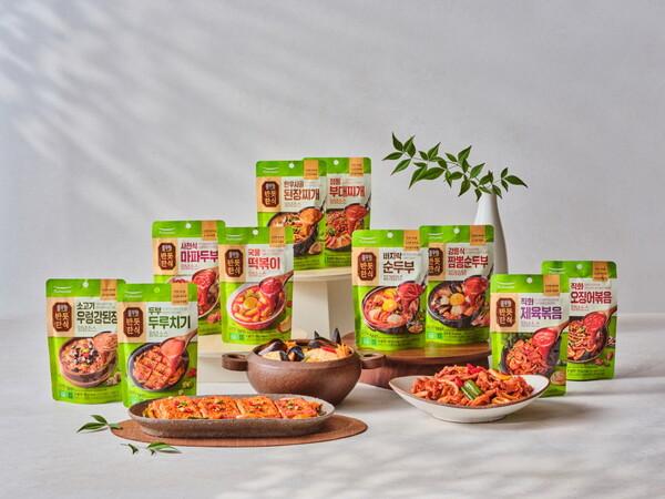 ‘반듯한식’ 실온 요리양념 10종. (제공: 풀무원)