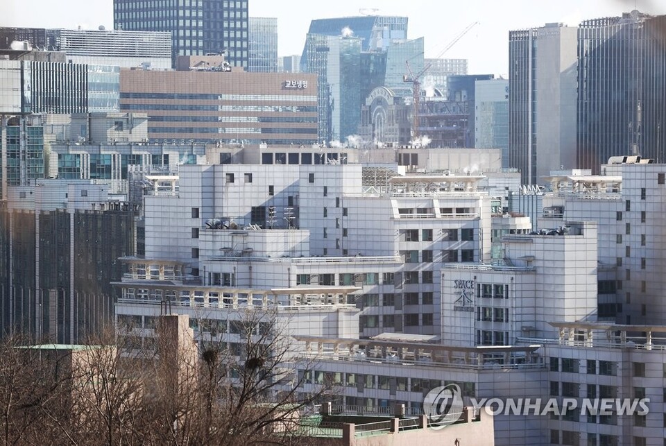 광화문 인근 오피스텔 밀집지역. 2020.12.30. (출처: 연합뉴스)