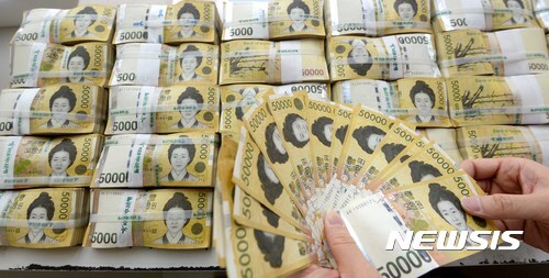 5만원권 지폐. (출처: 뉴시스)