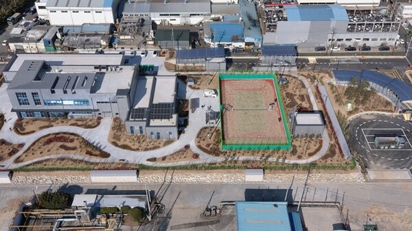 부산 분뇨처리시설 현대화사업 준공 후 전경사진. (제공: GS건설)