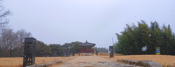 해미읍성 내 청허정(제공=트래블아이)ⓒ천지일보 2025.01.17.