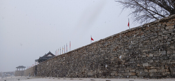 Winter Scenery of Haemieupseong (Courtesy of Traveli)ⓒ천지일보 2025.01.17.