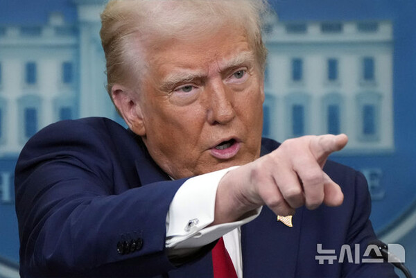 도널드 트럼프 미국 대통령. (출처: AP 통신, 뉴시스)