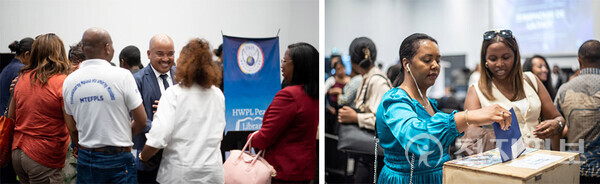 2023년 12월 22일 마다가스카르에서는 ‘제2회 마다가스카르 HWPL 평화 콘서트’가 개최됐다. 이번 콘서트에는 현지 고위급 정부 관계자, 기업인, 국제기구와 대사관 관계자 등 100명이 참석했으며 참석자의 80%가 자발적으로 모금에 참여했다. 사진은 행사 모습. (제공: HWPL) ⓒ천지일보 2025.02.07.