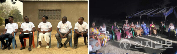 HWPL은 지난해 1월 31일 코트디부아르 시몬크로우 구에서 ‘HWPL 평화의 마을’ 행사를 개최했다. 2주 동안 진행된 이번 행사에 나난 베히로 응고란 시몬크로우 구 구청장을 비롯해 지역 청년 및 여성회장, 민족 지도자, 종교지도자, 시민단체 등, 다양한 계층의 인사들과 시민들 약 500명이 참석했다. 사진은 행사 모습. (제공: HWPL) ⓒ천지일보 2025.02.14.