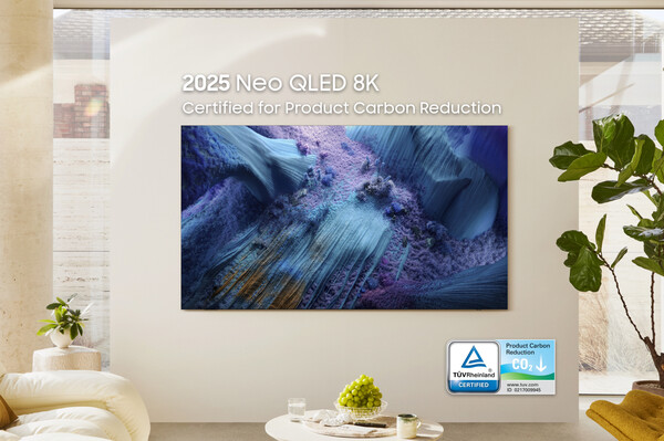 삼성전자가 5년 연속 ‘탄소저감’ 인증을 받았다. 사진은 삼성전자 Neo QLED 8K 라이프스타일 이미지. (제공: 삼성전자)