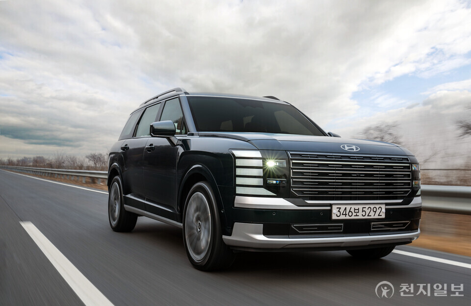 현대자동차의 플래그십 대형 SUV 팰리세이드 신형 모델 ‘디 올 뉴 팰리세이드’ (제공: 현대자동차) ⓒ천지일보 2025.01.22.