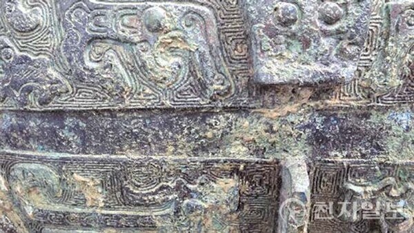 청동방뢰의 정교한 문양 (제공: 이재준 한국역사유적연구원 고문) ⓒ천지일보 2025.04.22.