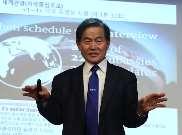 지난 17일 박상철 경희대학교 관광학부 교수가 천지일보와 인터뷰를 진행하고 있다. .ⓒ천지일보 2025.04.30.