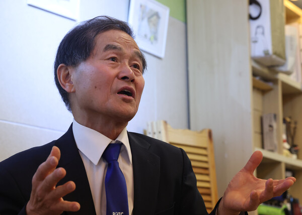 지난 17일 박상철 경희대학교 관광학부 교수가 천지일보와 인터뷰를 진행하고 있다. .ⓒ천지일보 2025.04.30.