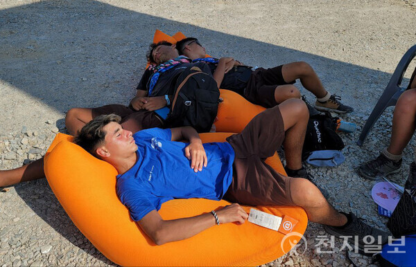 [Cheonji Ilbo Buan=Reporter Kim Do-eun] After the failure of the 2023 World Scout Jamboree, Jeonbuk is now bidding to host the 2036 Summer Olympics. Residents of Buan have criticized the inadequate preparations at the time, while university students express both hopes and concerns about the Olympic bid. The question of whether Jeonbuk is truly ready to welcome the world again remains ongoing. Pictured: The site during the 2023 event. ©Cheonji Ilbo, June 4, 2025.