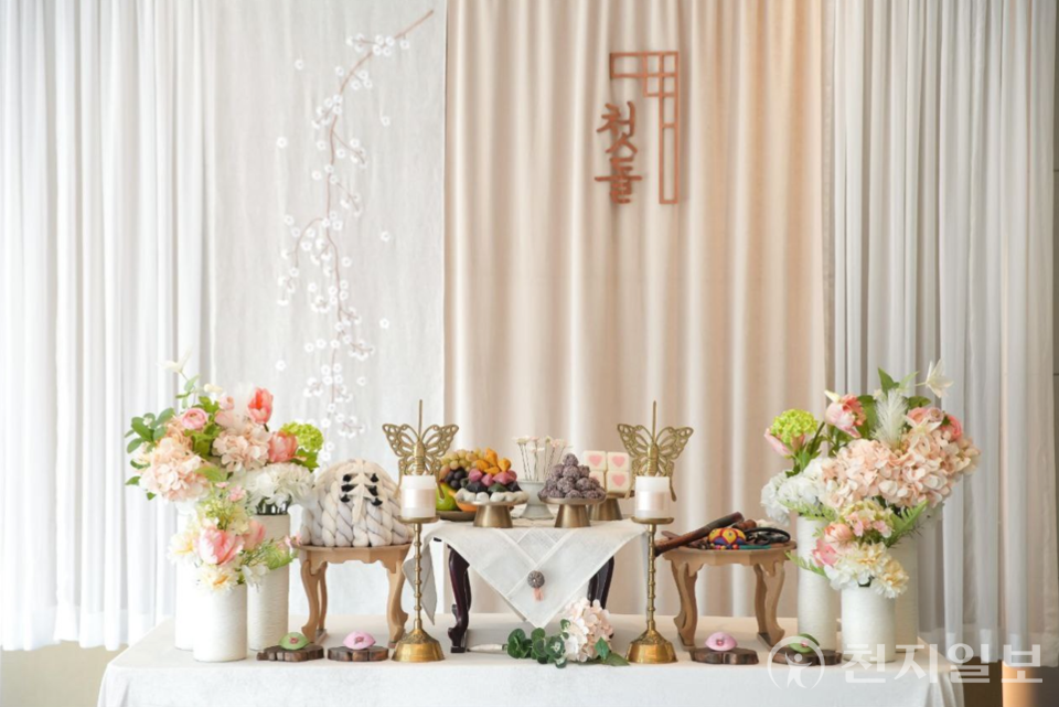 돌잔치 사진. (제공: 코트야드 바이 메리어트 세종) ⓒ천지일보 2025.07.09.