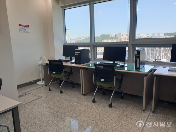 [천지일보=황해연 기자] 국민건강보험공단 내 가명 처리 등을 위한 ‘데이터 비식별실’ 전경. ⓒ천지일보 2025.07.12.