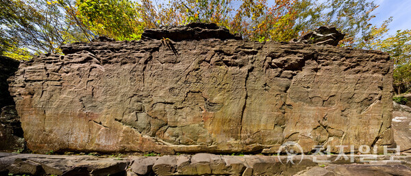 울주 천전리 명문과 암각화 (제공: 국가유산청) ⓒ천지일보 2025.07.14.