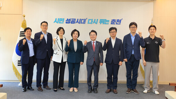 과천시는 지난 25일 춘천시청 대회의실에서 열린 ‘푸드테크 선도도시 포럼’에 공동 주최 도시로 참여했다. (제공: 과천시청) ⓒ천지일보 2025.07.27.