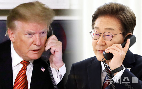 도널드 트럼프 미국 대통령과 이재명 대통령. (출처: 뉴시스)