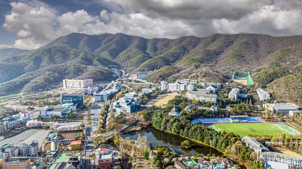 호서대학교 아산캠퍼스 전경. (제공: 호서대학교) ⓒ천지일보 2025.08.21.