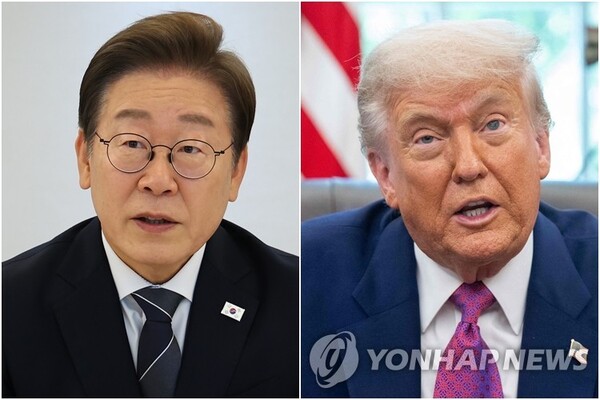이재명 대통령(왼쪽)과 트럼프 미국 대통령. (출처: 연합뉴스)