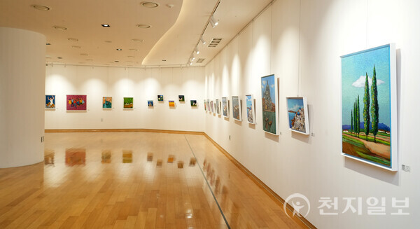  현광숙 개인전. (제공: 경남은행)ⓒ천지일보 2025.09.04.