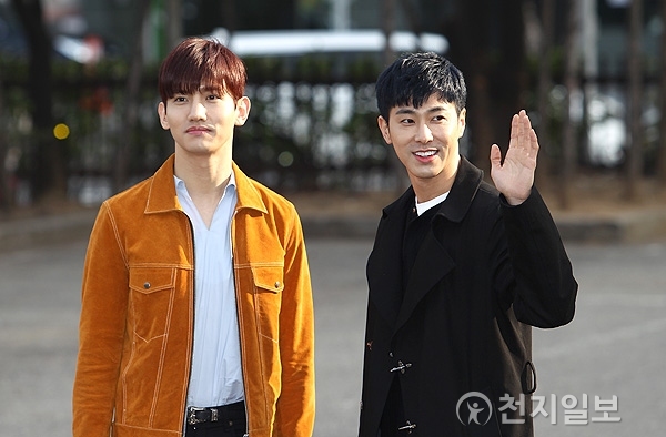 가수 동방신기 최강창민, 유노윤호.