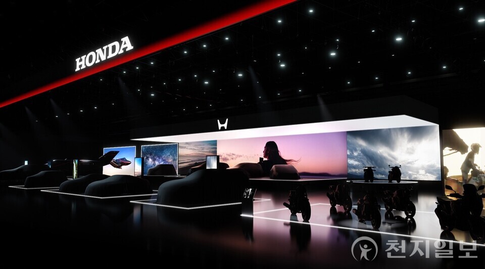 혼다 재팬 모빌리티쇼 부스 예상도. (제공: 혼다) ⓒ천지일보 2025.09.11.