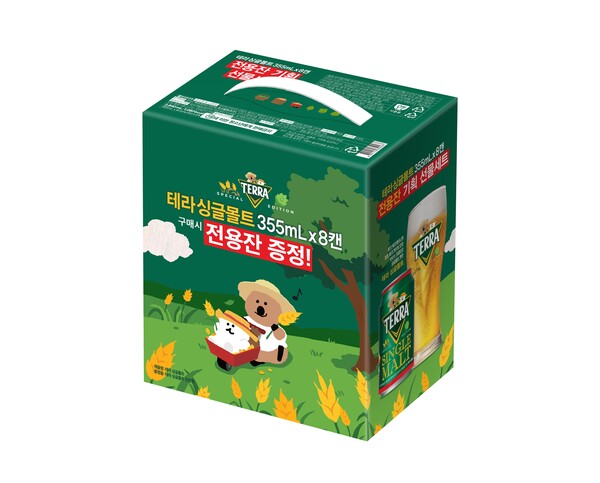 테라 싱글몰트 에디션 선물세트 제품 이미지. (제공: 하이트진로)